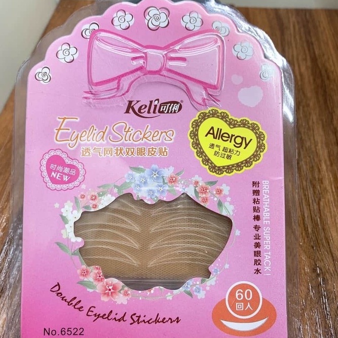 Kích mí lưới kèm keo tàng hình Keli và dụng cụ chính hãng gồm 3 kích cỡ chuyên dùng cho makeup, siêu chắc