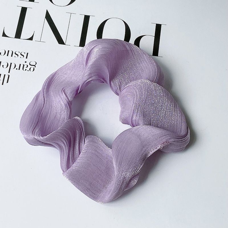 Dây cột tóc scrunchies kiểu dáng đơn giản thời trang cho nữ