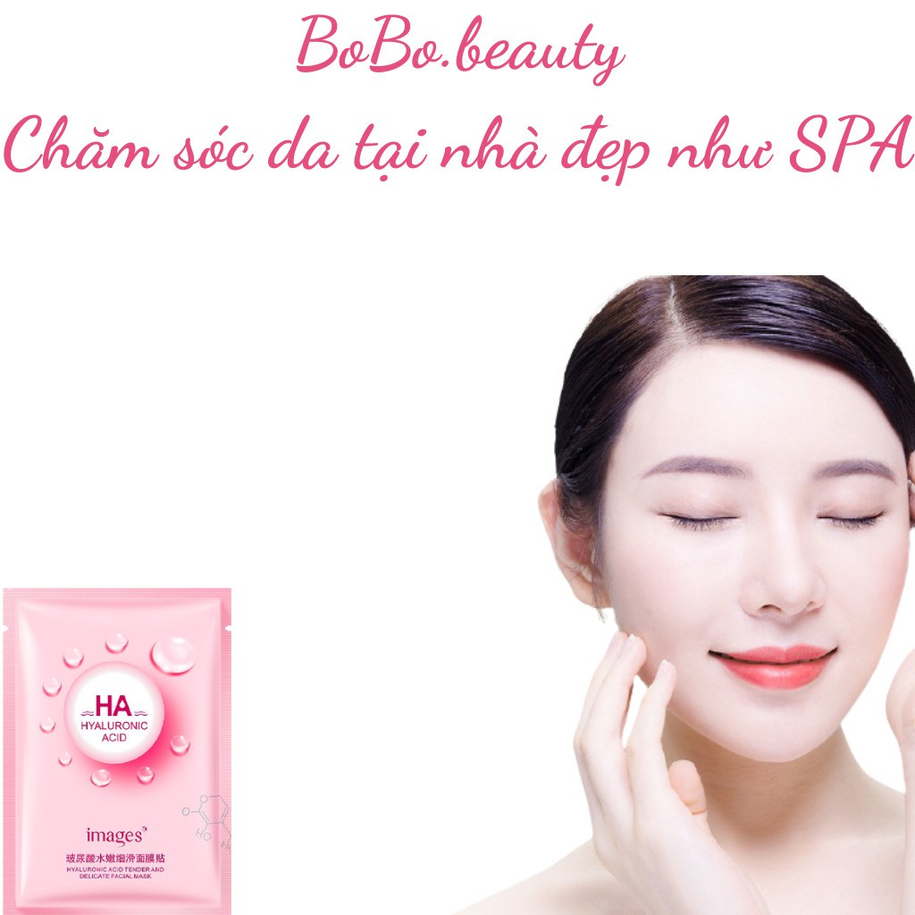 Mặt nạ giấy dưỡng trắng da cấp ẩm sáng da dầu giảm mụn HA mask IMAGES nội địa Trung | WebRaoVat - webraovat.net.vn