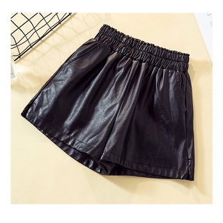  Quần short da cá tính