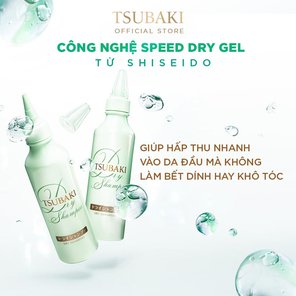 Dầu gội khô TSUBAKI dry shampoo 180ml - NAC BEAUTY