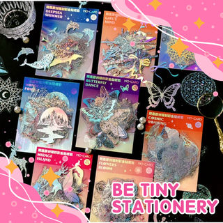 Sticker hologram Mo-Card cực đẹp trang trí điện thoại và sổ Be Tiny Stationery