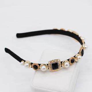 DFGF Băng Đô Cài Tóc Đính Đá Lấp Lánh Dành Cho Cô Dâu