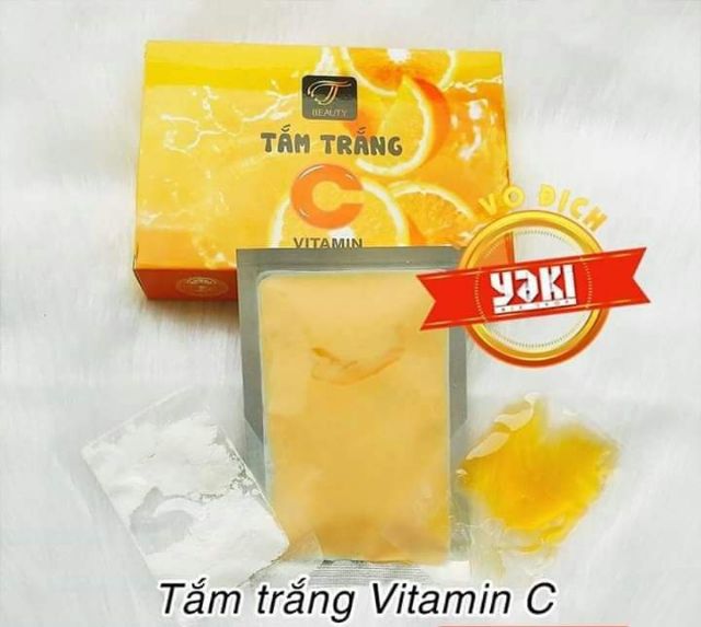 Tắm trắng cam vitamin C