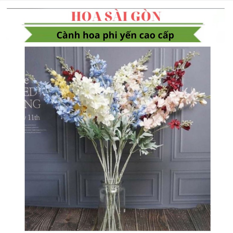 Cành phi yến lụa cao cấp