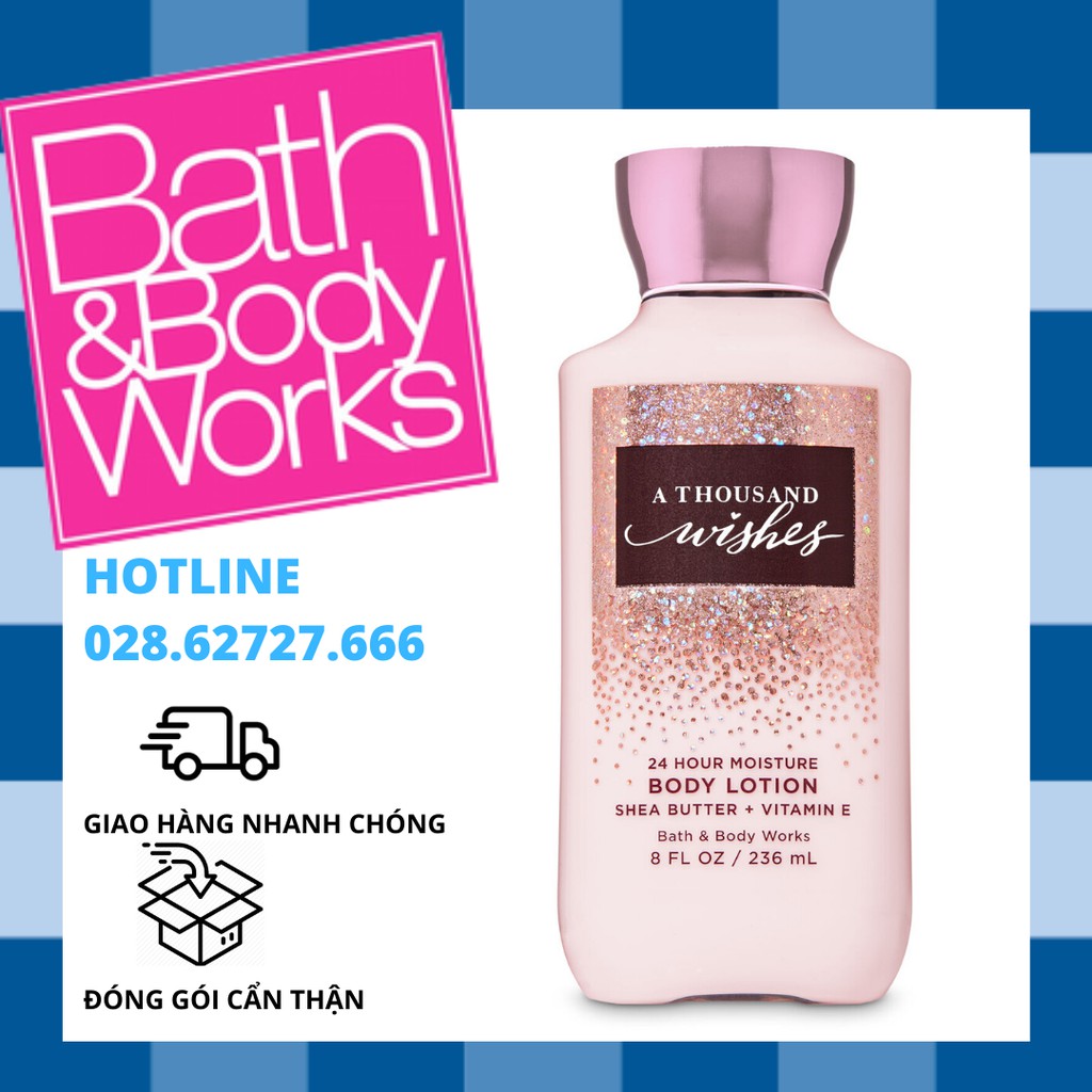 Sữa dưỡng thể Bath and Body Works A Thousand Wishes Body Lotion