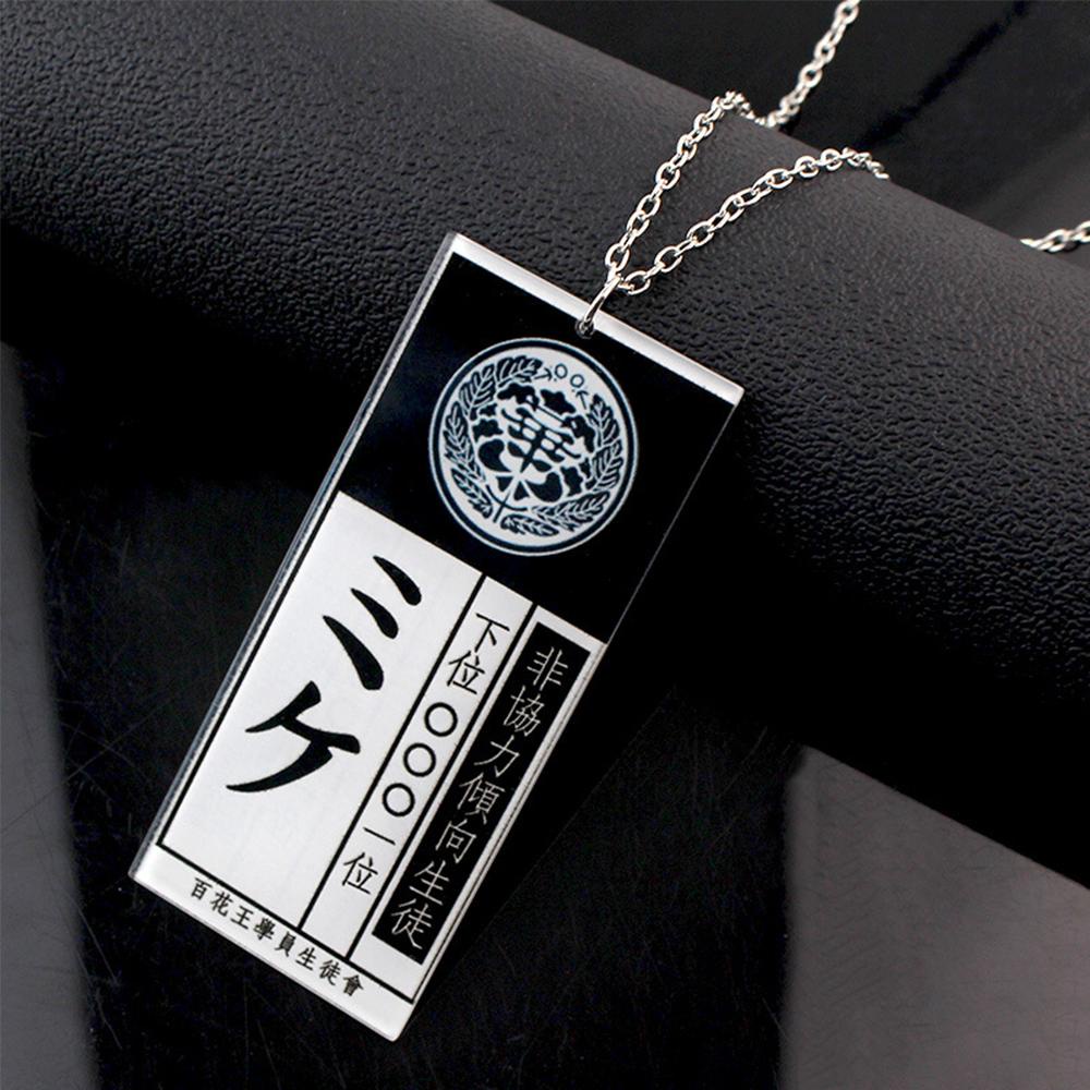 Vòng cổ Acrylic Mặt Hình Anime Mary Yumeko Jabami Kakegurui Ryouta Suzuitome