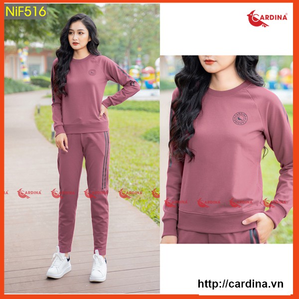 Đồ Bộ Nữ 𝐂𝐀𝐑𝐃𝐈𝐍𝐀 Bộ Nỉ Thu Đông Cao Cấp Cotton Da Cá Tự Nhiên Mềm Mại Tôn Dáng - NiF5 | BigBuy360 - bigbuy360.vn