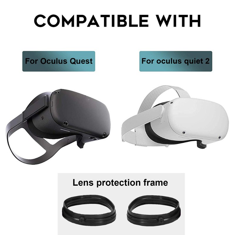 Khung Bảo Vệ Ống Kính Oculus Quest 2 Vr Chống Ánh Sáng Xanh