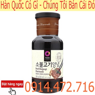 Sốt Tẩm Ướp Thịt Bò Xào Daesang Lọ 280 G