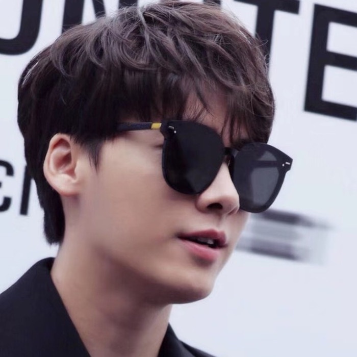 Kính Mát Phân Cực Mặt Tròn Phong Cách Hàn Quốc Thời Trang Cho Nam Và Nữ