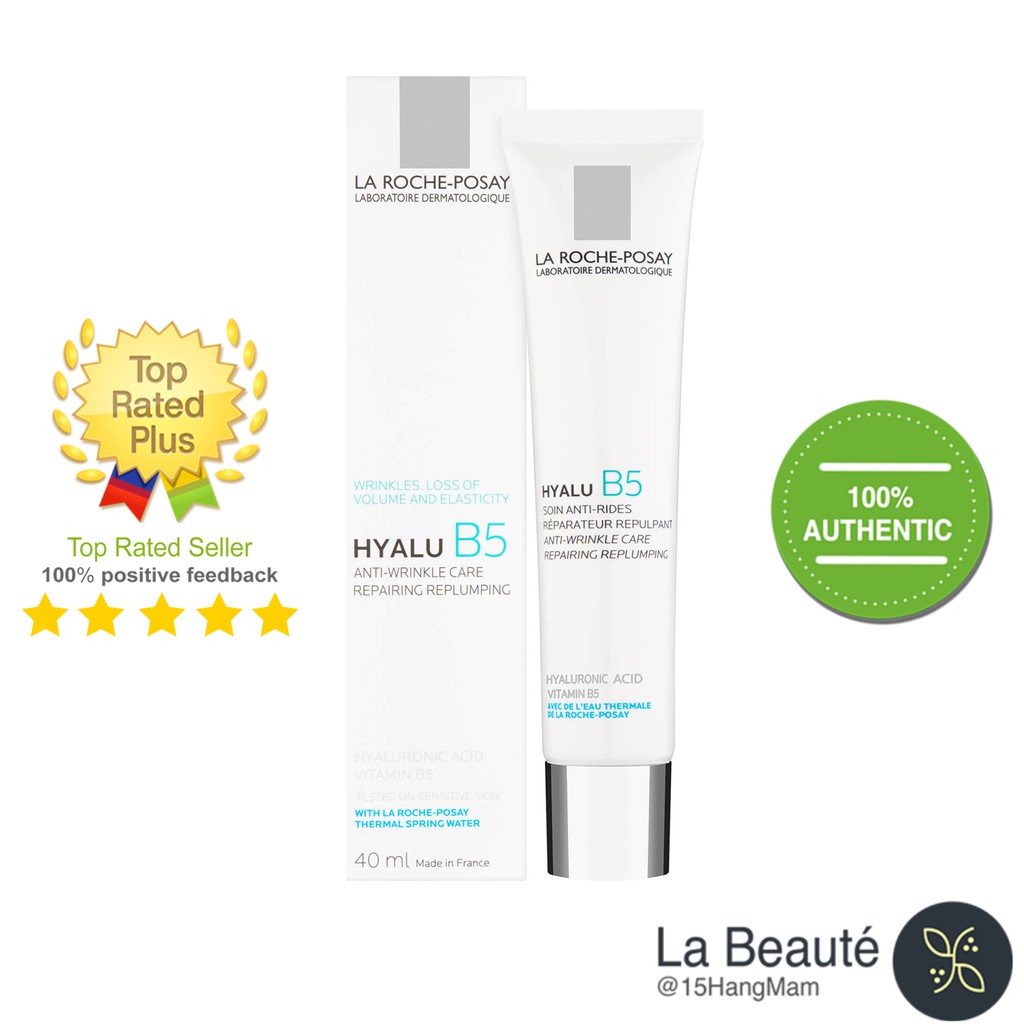 La Roche-Posay Hyalu B5 Anti-Wrinkle - Kem Dưỡng Phục Hồi Da Giảm Nếp Nhăn 40ml