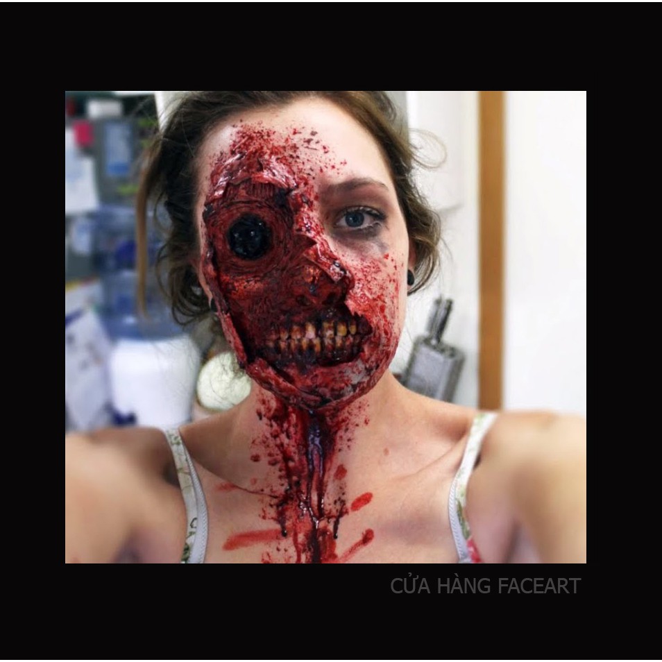 BỘ DỤNG CỤ HÓA TRANG VẾT THƯƠNG HALLOWEEN  - BỘ DỤNG CỤ HÓA TRANG VẾT SẸO