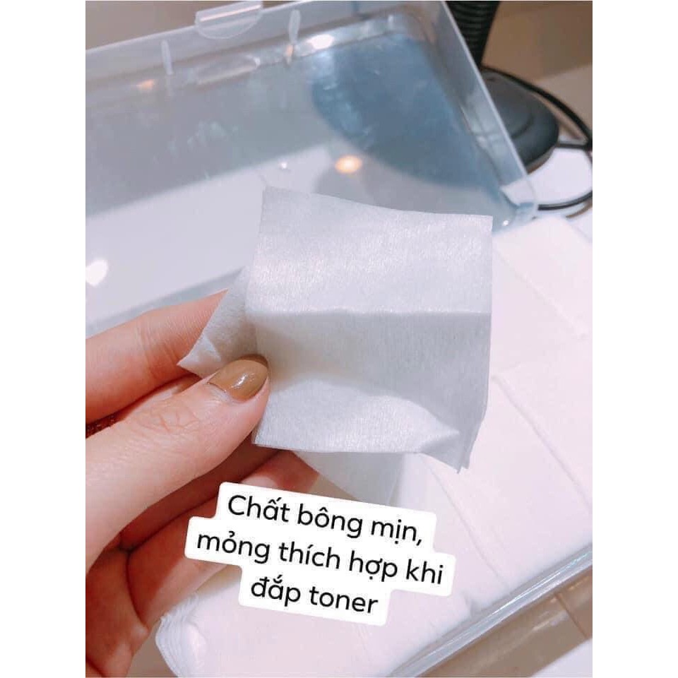 Bông tẩy trang Miniso Nhật Bản Họp 1000m