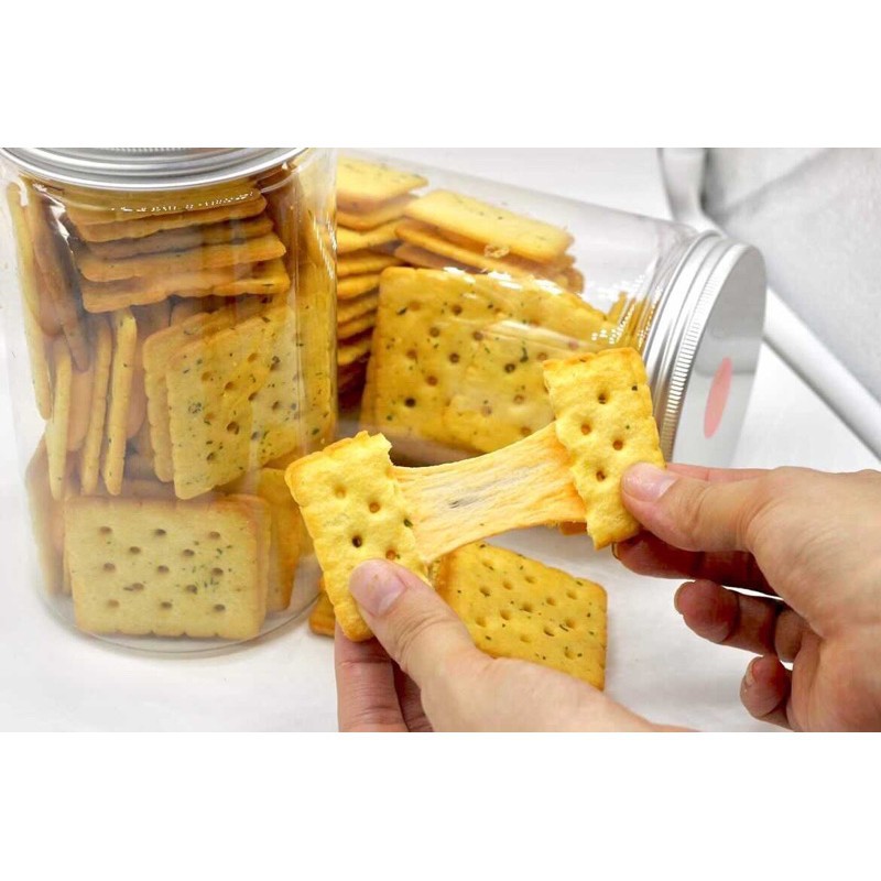 [Mã 254FMCGSALE giảm 8% đơn 500K] [Gói to 300g] Bánh quy phomai mặn Đài Loan/ Bánh hành kẹp cheese