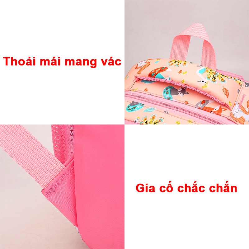 Balo cho bé 6-10 tuổi năng động Baby-S, Balo đi học hình ngựa mini - SB012