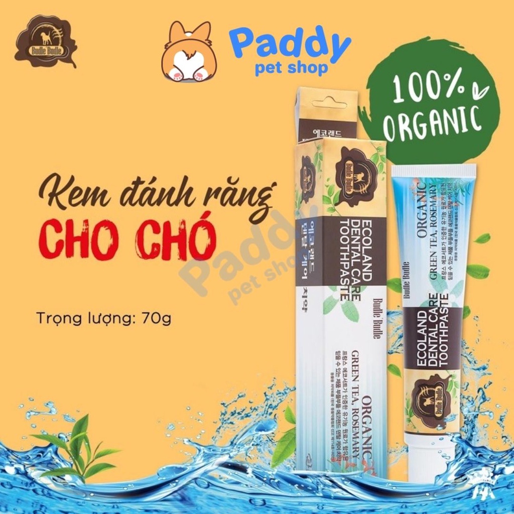 Kem Đánh Răng Cho Chó Budle Thảo Dược Ăn Được