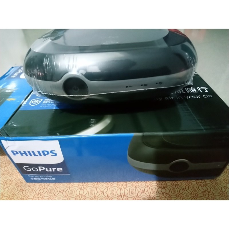 Máy lọc không khí trong ô tô, xe hơi nhãn hiệu Philips GoPure CP100 - Hàng nhập khẩu