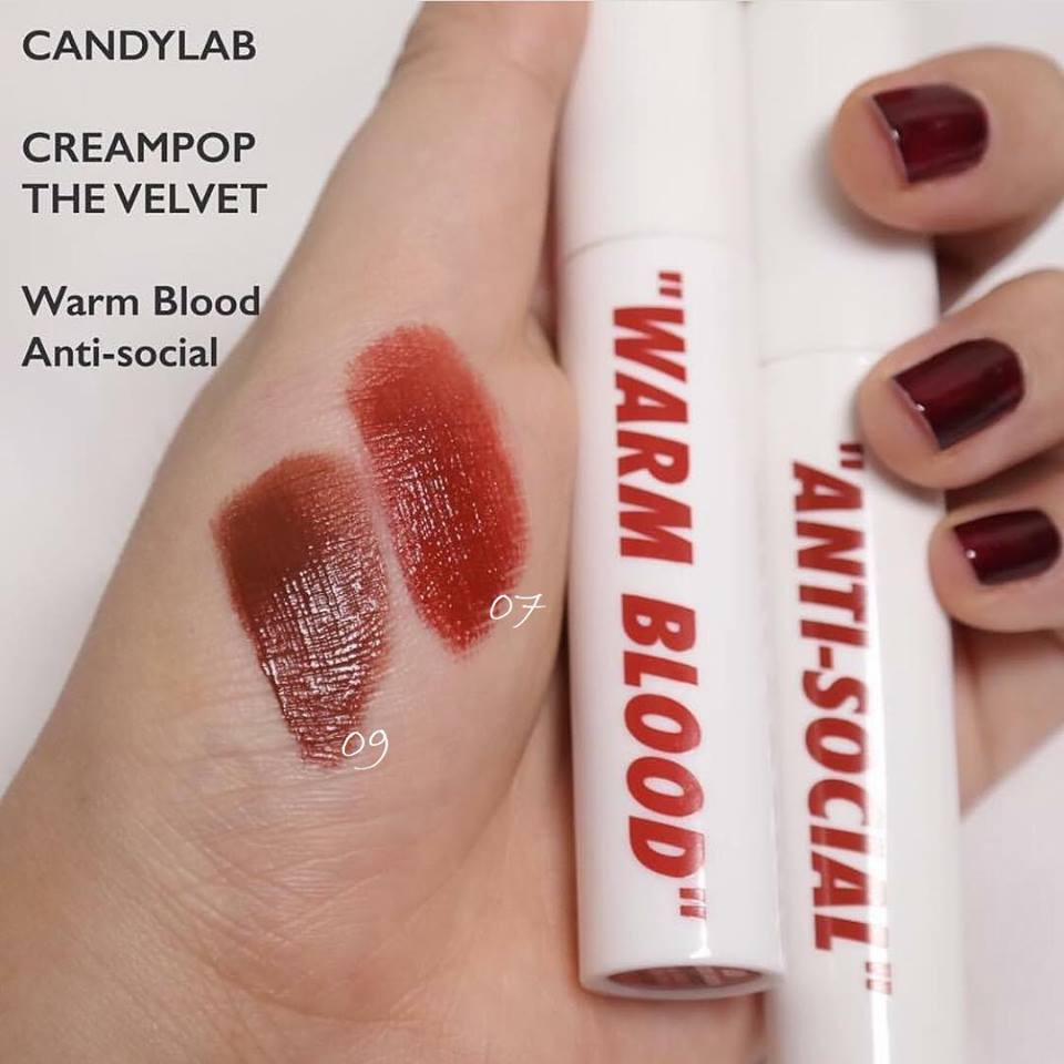 Son Kem Siêu Lì Candy Lab Creampop The Velvet Lip Color | BigBuy360 - bigbuy360.vn