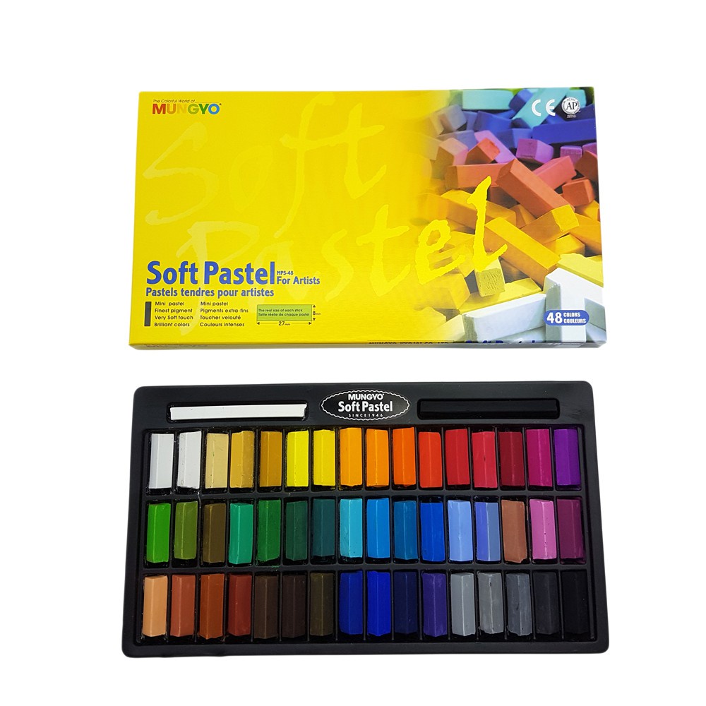 ✔♝■Bộ 48 Màu Mungyo Soft Pastel (Nửa Size)