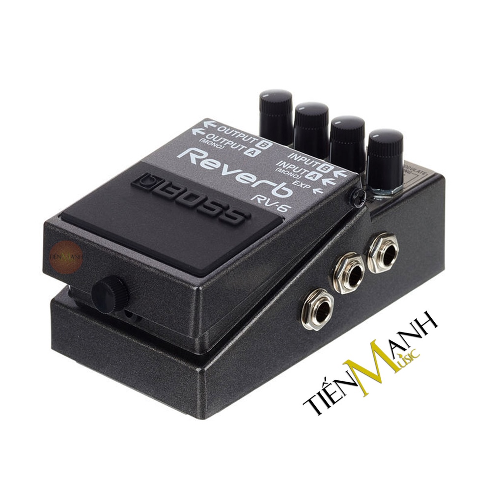 [Chính Hãng] Phơ Guitar Boss RV-6 Reverb Graphic Equalizer - Bàn Đạp Fuzz Pedals Effects RV6