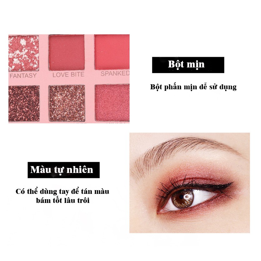 Phấn mắt 18 ô New NUDE CaiJI Eyeshow Palette chính hãng nội địa Trung CAIJI No. CJ-018 | BigBuy360 - bigbuy360.vn