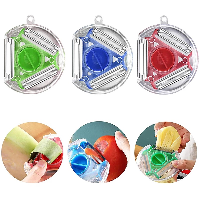 Dụng Cụ Gọt Vỏ 3 Trong 1 Đa Năng