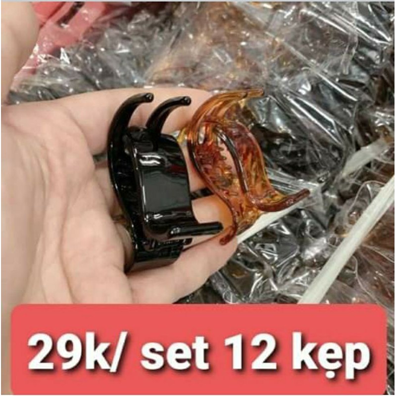 [SẴN] Set 12 kẹp tóc