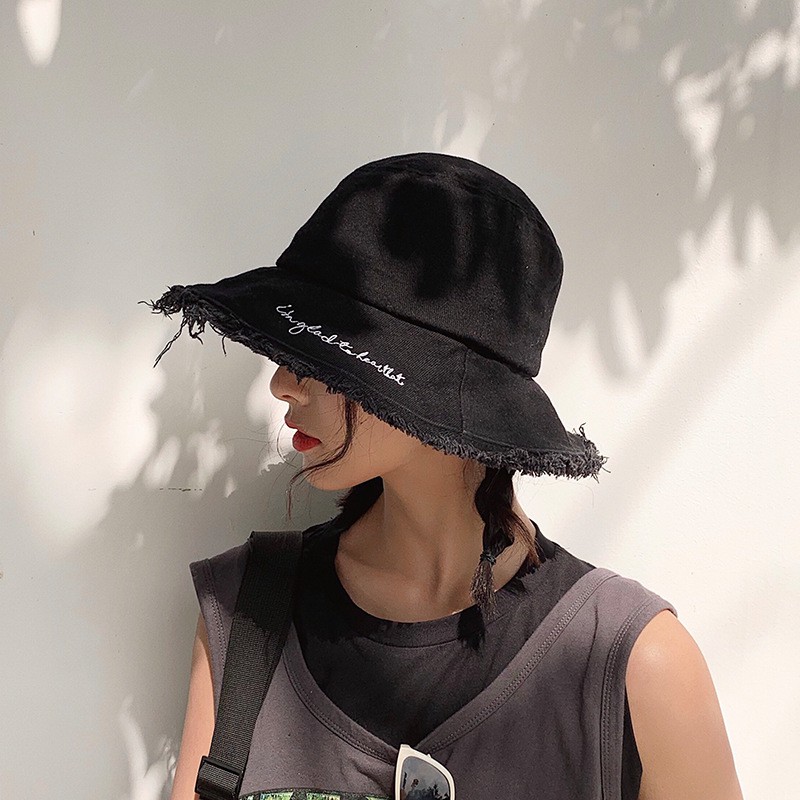 Mũ rộng vành che nắng gấp gọn tiện lợi thời trang Hàn quốc