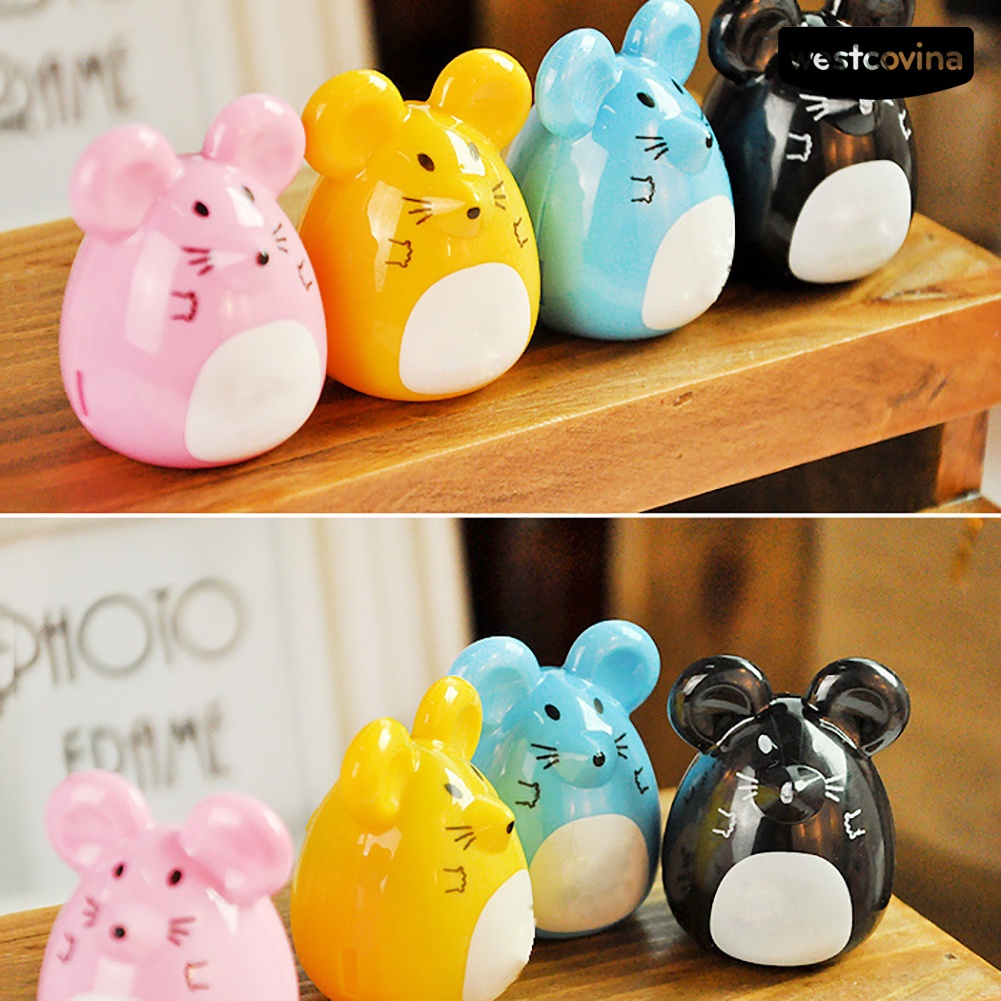 [Hot]✍Set 3 Dụng Cụ Gọt Bút Chì Hình Chú Chuột Dễ Thương