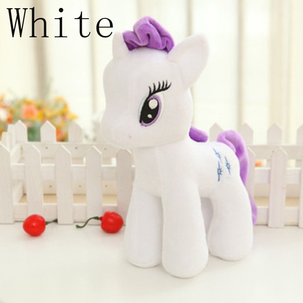 1 Bộ 6 Con Ngựa Pony Mềm Mại 25cm