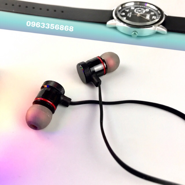 Tai Nghe Bluetooth Sports Headset S8 Không Dây Kiểu Dáng Nhét Tai, Âm Bass Siêu Hay , Pin Khủng, Giá Siêu Rẻ