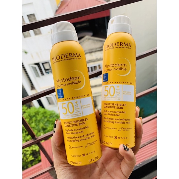 Xịt chống nắng Bioderma 150ml mẫu mới