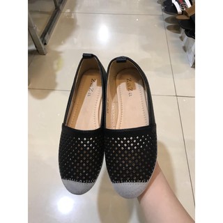 Giầy da bệt Zaza