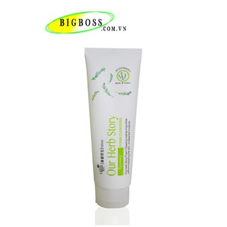 Kem Tẩy Da Chết Hương Thảo Our Herb Story Rosemary Foam Cleansing (120ml)