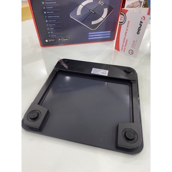 Cân sức khỏe thông minh Rapido RSB02-S (Có bluetooth) Sỉ sll