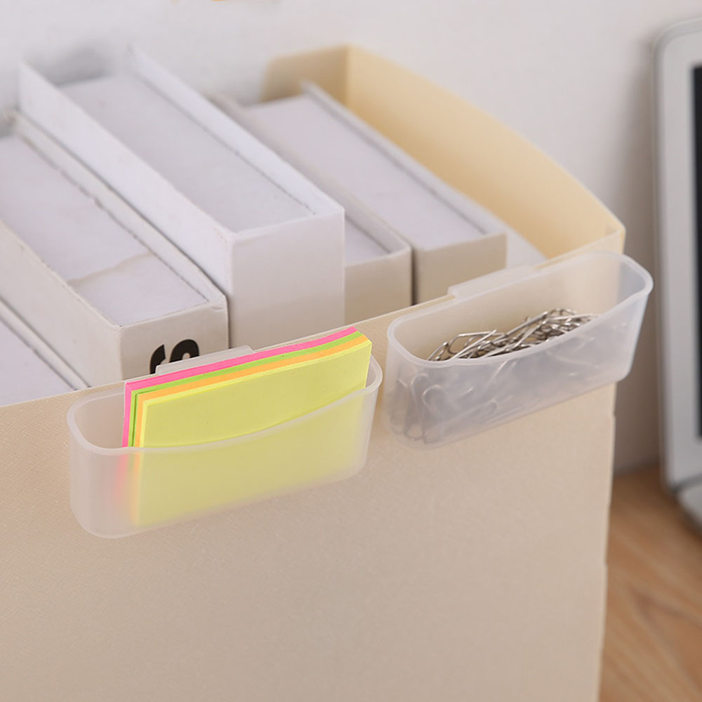 Bộ 2 Hộp Nhựa Treo Tường Đựng Đồ Dùng Nhà Bếp Tiện Dụng