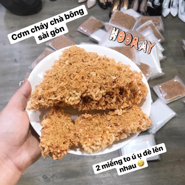 Cơm cháy siu chà bông