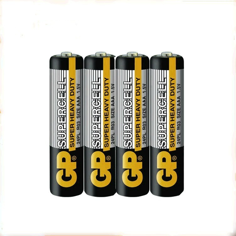 Pin AAA GP SuperCell Giá Tốt - Pin 3A, Pin Carbon Vỉ 4 Viên Chính Hãng - Pin Tiểu AAA Lỗi 1 Đổi 1 Trong 7 Ngày