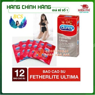 ⚡️bcs durex fetherlite ultima- bao cao su durex fetherlite ultima - hộp 12 condoms