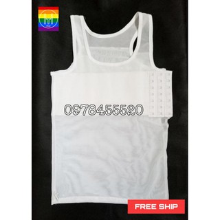 [FREESHIP]😋Nịt ba lỗ dài Tomboy sb trans gài ngoài😍