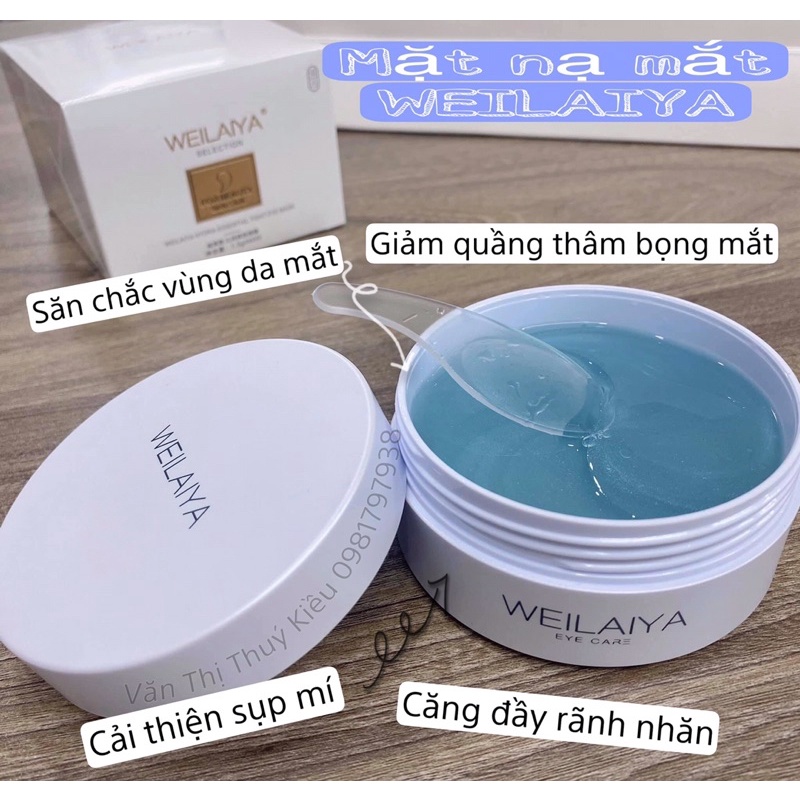 [CHÍNH HÃNG] MẶT NẠ MẮT WEILAIYA - tặng kèm test gội mini phục hồi | BigBuy360 - bigbuy360.vn