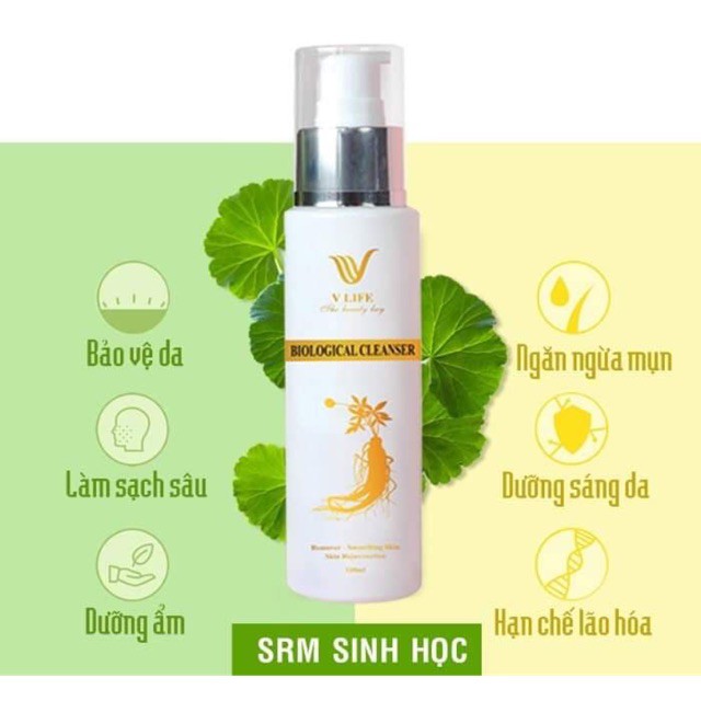 Sữa rửa mặt sinh học VLIFE