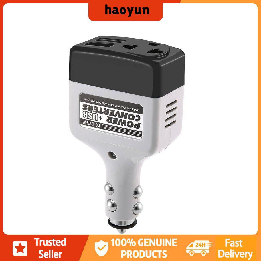 Bộ Chuyển Đổi Nguồn Điện Di Động Cho Xe Hơi Có Cổng Usb Sự Bảo Vệ