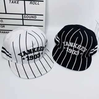 Mũ cho bé gái, nón bé trai kẻ yankees 1903 chất cotton đẹp, phom dáng chuẩn nét