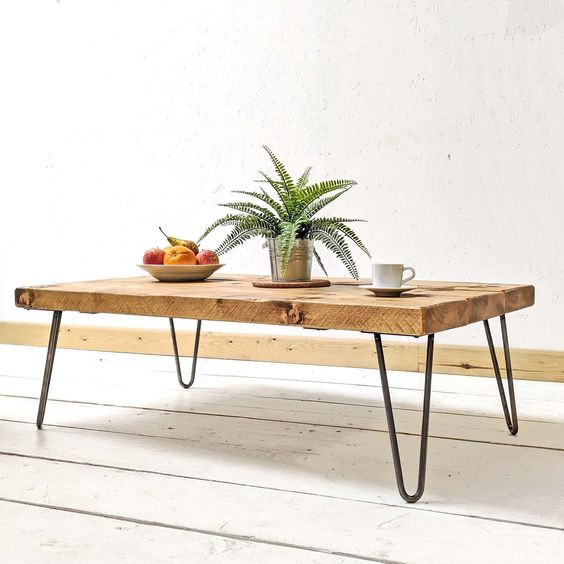 Chân bàn sắt Hairpin Plus 30cm