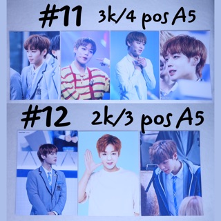 (Có sẵn) Sale poster A5 Jihoon / Daniel