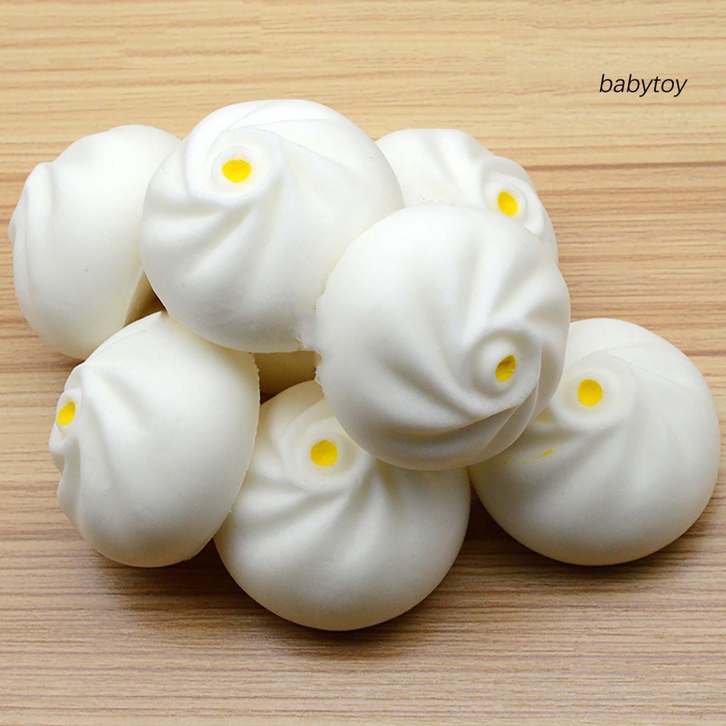 Đồ Chơi Squishy Hình Bánh Bao Bằng Da