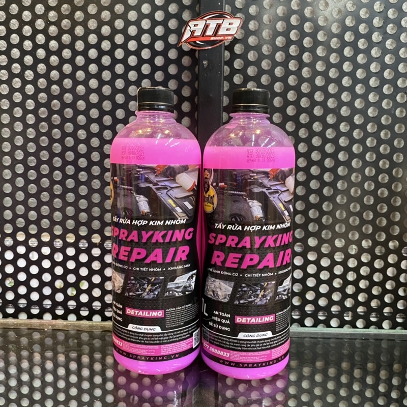 Nước tẩy, Dung dịch tẩy rửa hợp kim nhôm Sprayking Repair - Chai 1L