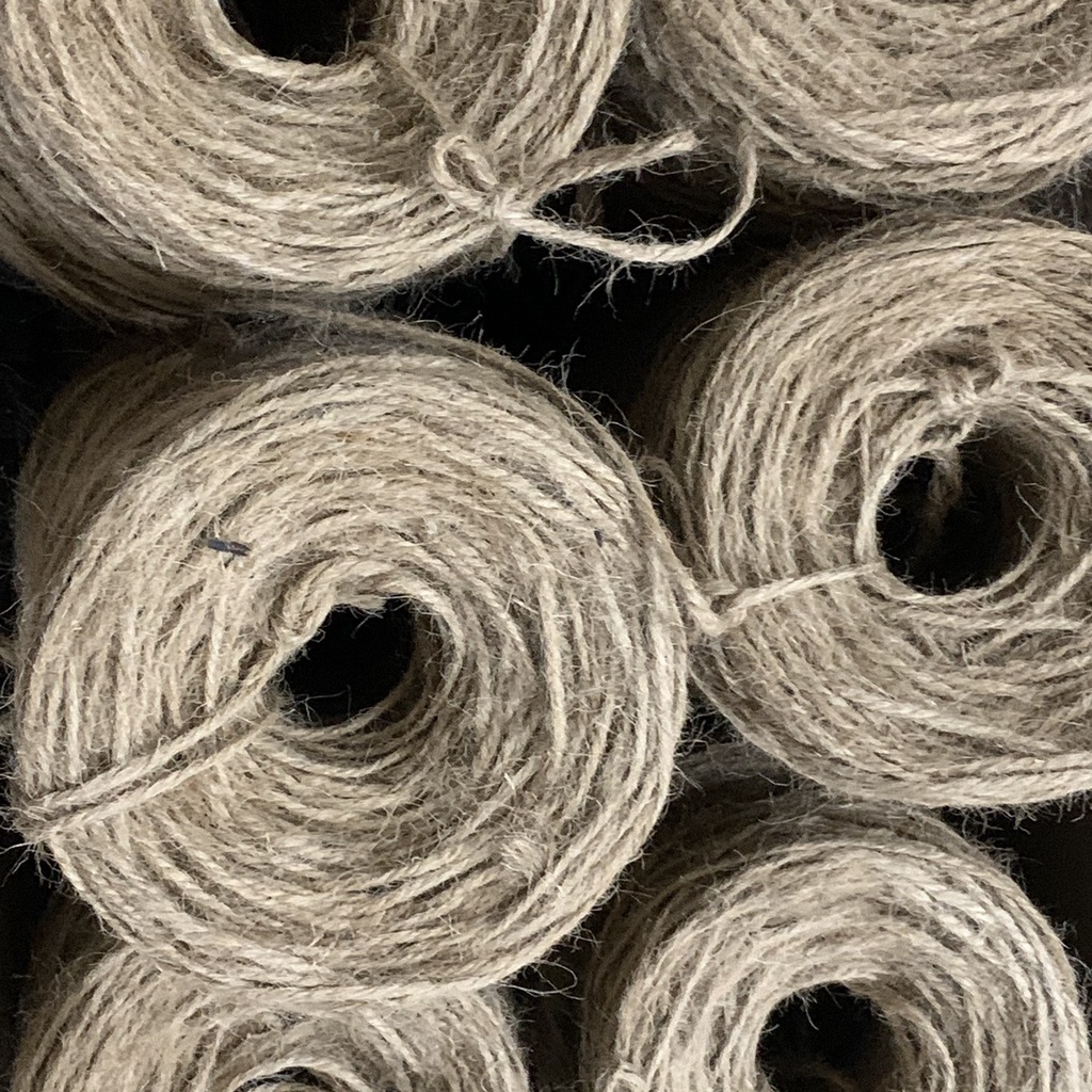 1 CUỘN Sợi gai/Dây đay SIÊU TO KHỔNG LỒ 100 mét loại 2mm -  có thể trang trí handmade, buộc hàng, làm quai xách..